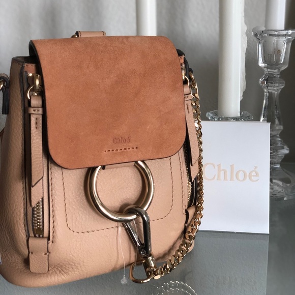 Chloe Mini Faye Backpack - Picture 3 of 4